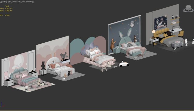 Child Bed Model 207 Free Download By Phan Thanh Duong 1