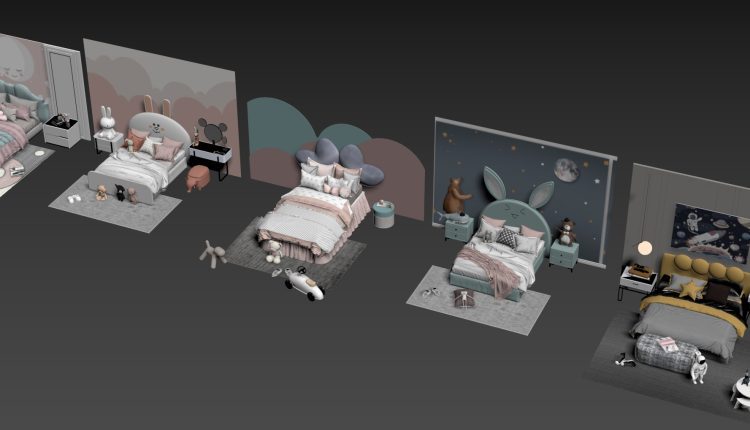 Child Bed Model 208 Free Download By Phan Thanh Duong (2)