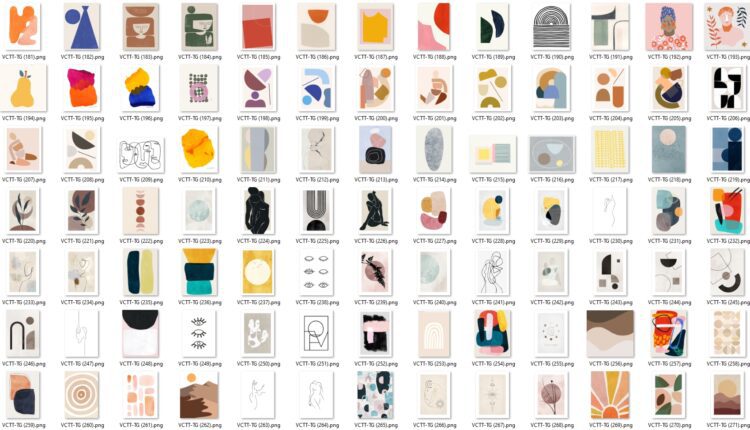 Free Download Minimalist painting By Se Arc