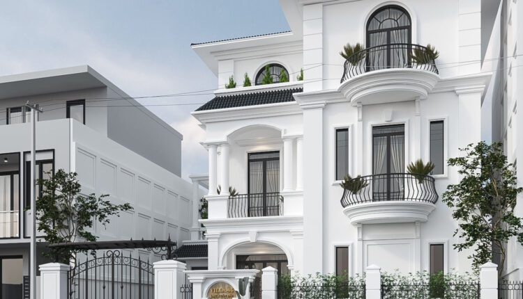 3D Exterior Villa Scene File 3dsmax By Thinh Cu Free Download 1
