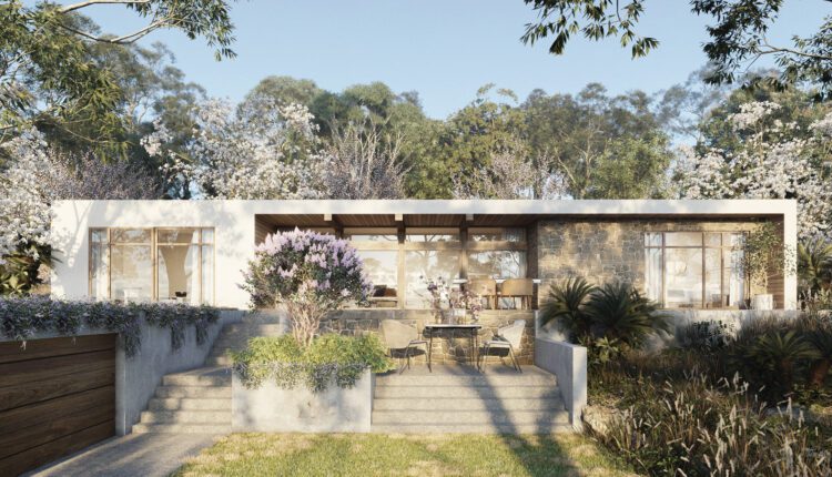 3D Exteriors House Scene Model 3dsmax By Pham Minh Quang 2