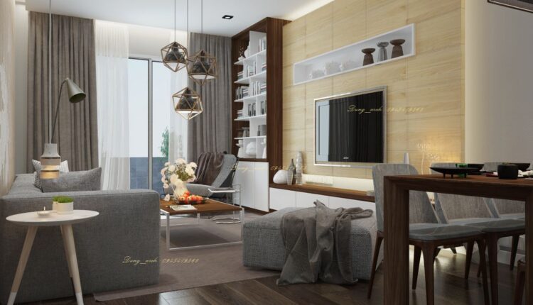 3D Interior Kitchen – Livingroom 205 Scene 3dsmax Free Download 1