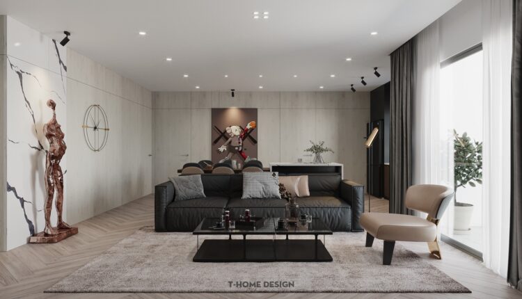 3D Interior Kitchen – Livingroom 208 Scene 3dsmax By Nguyen Ngoc Tung 1