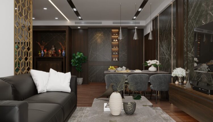 3D Interior Kitchen – Livingroom 212 Scene 3dsmax By Kts Pham Diem 5