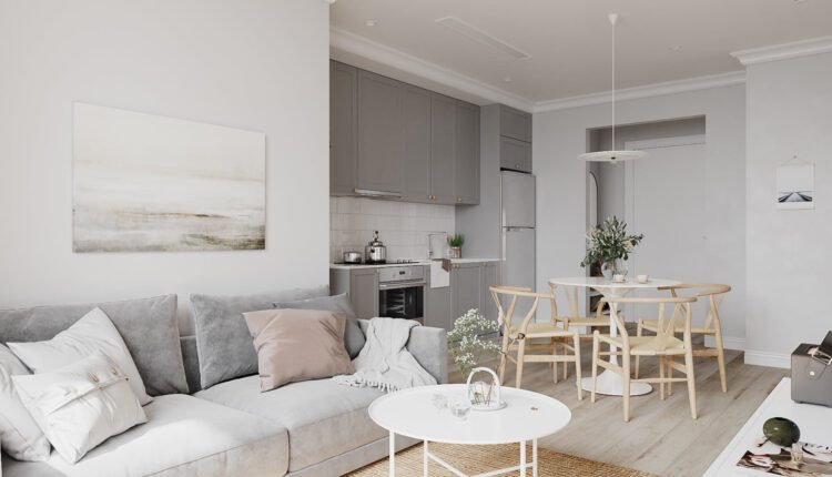 3D Interior Scenes File 3dsmax Model Scandinavian by Nguyen Xuan Tung 7