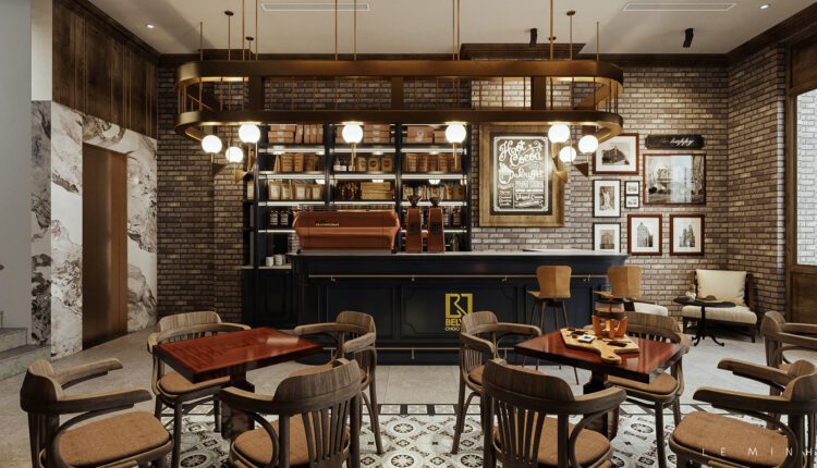 3D Model Interior Restaurant Chocolate 73 Scenes File 3dsmax By Le Minh 1