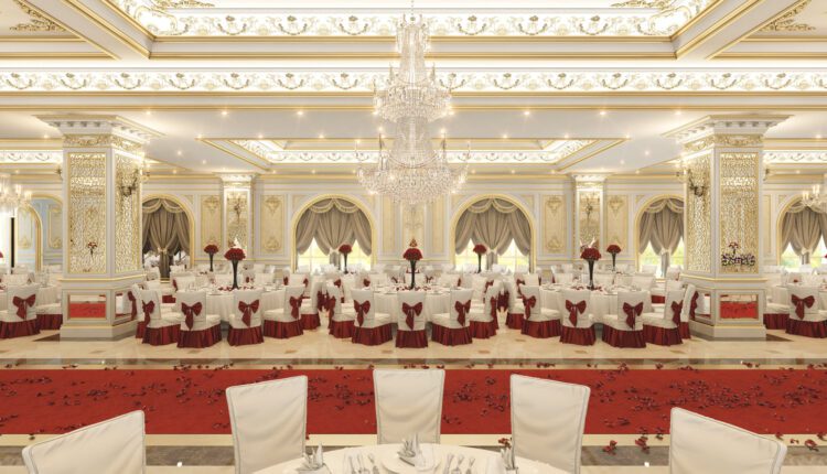 3D Model Interior Wedding Restaurant Scene By Nguyen Ngoc Tuan Anh 4