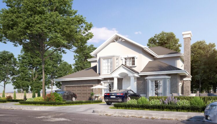 3D Exteriors House Scene Model 3dsmax By Nguyen Huu Duy 3