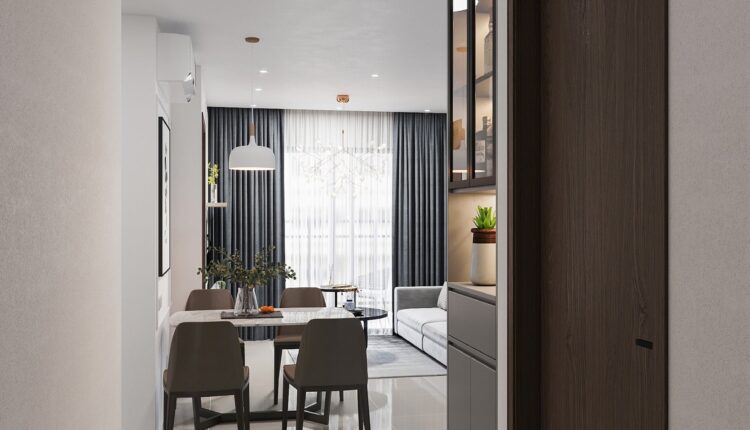 3D Interior Kitchen – Livingroom 215 Scene 3dsmax By Dinh Van Huan 4