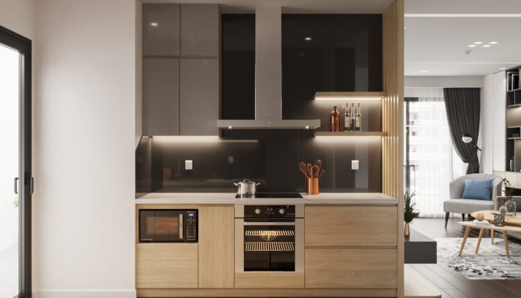3D Interior Kitchen – Livingroom 218 Scene 3dsmax By Dinh Van Huan 7