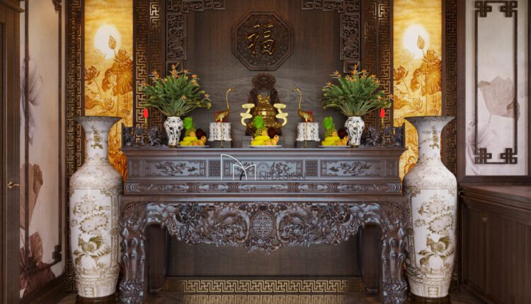 3D Interior Scenes File 3dsmax Model Altar Room 26 By Nam Phung 1