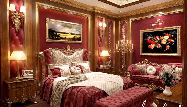 3D Interior Scenes File 3dsmax Model Bedroom 487 by Lan Nguyen 3