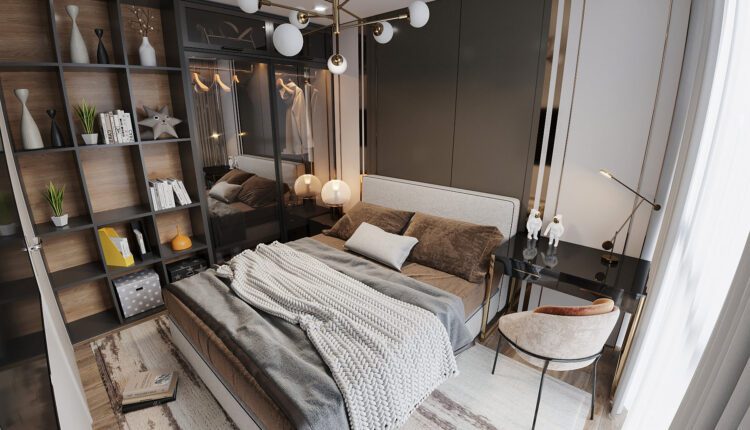 3D Interior Scenes File 3dsmax Model Bedroom 507 by Dinh Van Huan 3
