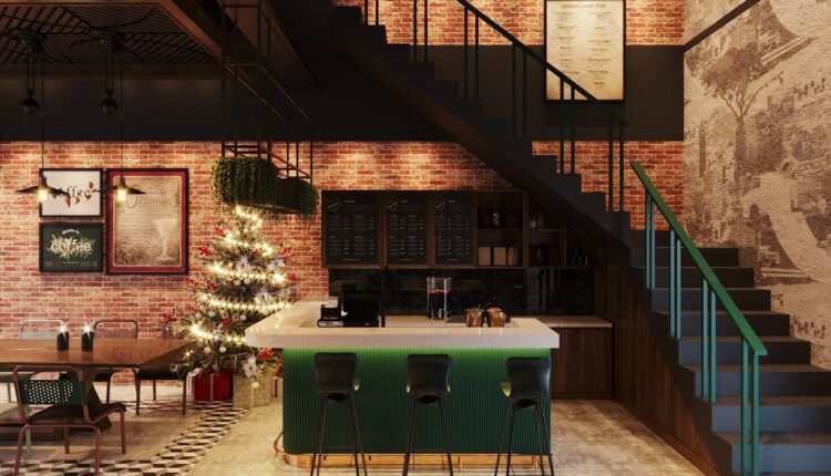 3D Model Interior Coffee 77 Scenes File 3dsmax By Le Son 4