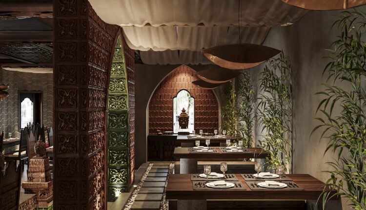 3D Model Interior Restaurant 79 Scenes File 3dsmax By Hoang Tung 13