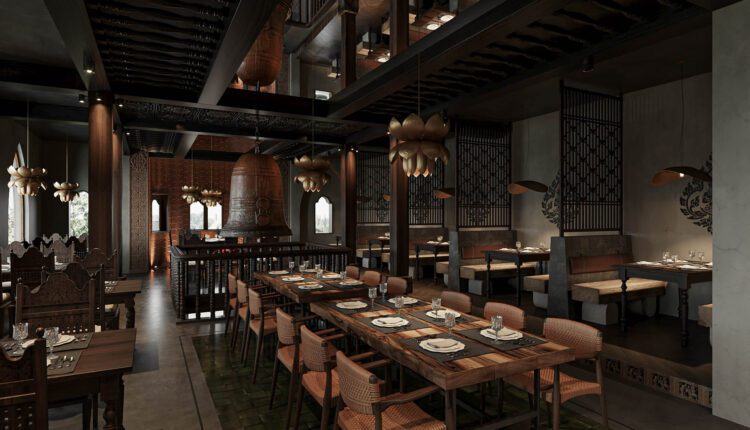 3D Model Interior Restaurant 79 Scenes File 3dsmax By Hoang Tung 2
