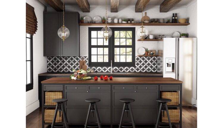 3D Model Kitchen 218 Free Download By Ha Huong Tra
