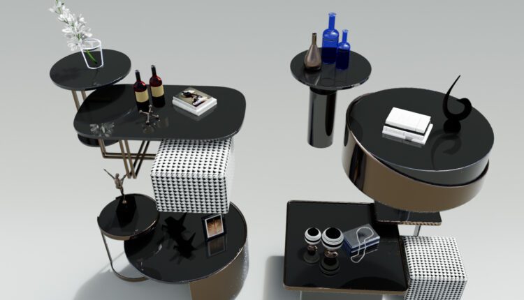 Luxury coffee table 3D models 52 Free download (1)