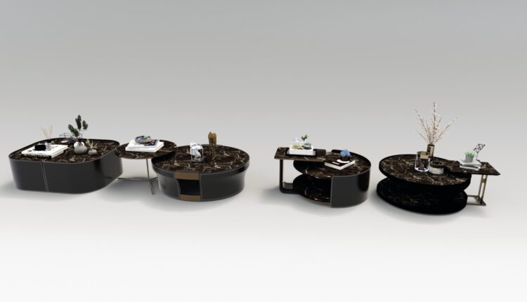 Luxury coffee table 3D models 53 Free download (2)