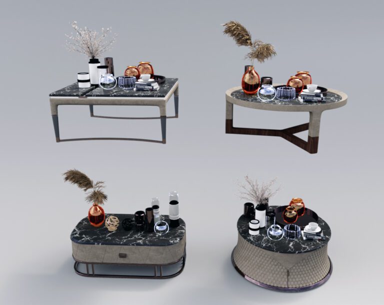 Luxury coffee table 3D models 56 Free download