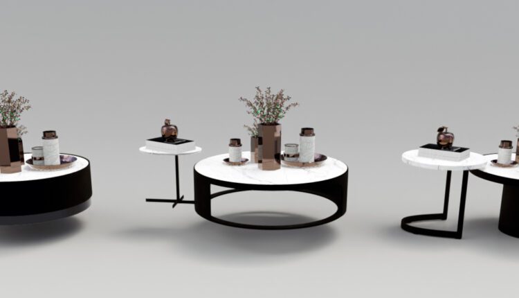 Luxury coffee table 3D models 57 Free download