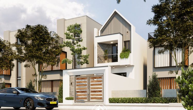 3D Exteriors House Scene Model 3dsmax By Do Van Thinh 1