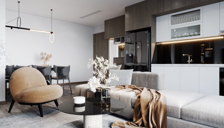 3D Interior Apartment 218 Scene File 3dsmax By Tran Long 7