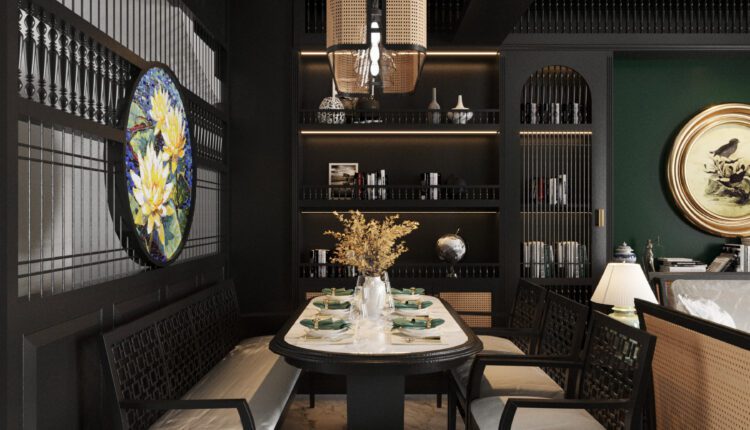 3D Interior House Indochine Scenes File 3dsmax Model By Bui Duc Hai 3