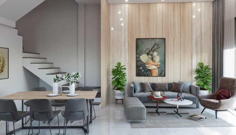 3D Interior Kitchen – Livingroom 231 Scene 3dsmax By Kien Hung 1