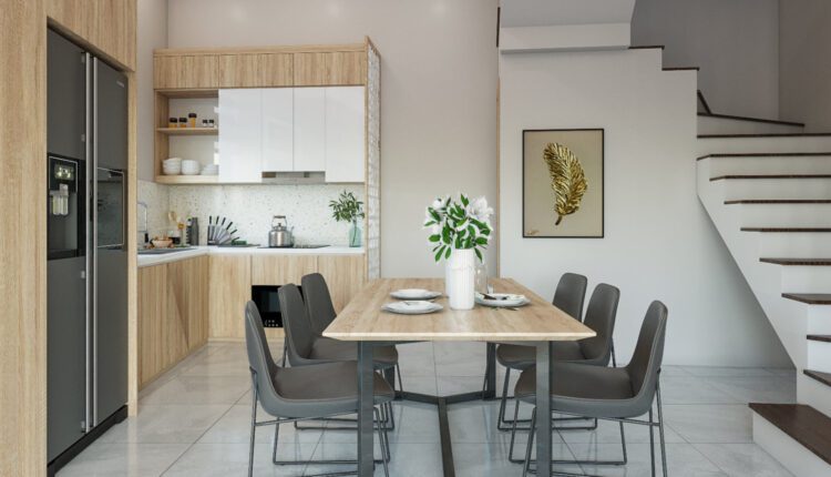 3D Interior Kitchen – Livingroom 231 Scene 3dsmax By Kien Hung 3