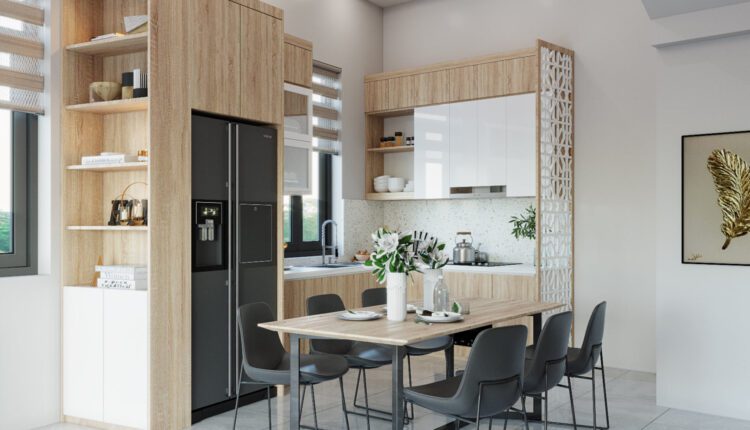 3D Interior Kitchen – Livingroom 231 Scene 3dsmax By Kien Hung 5