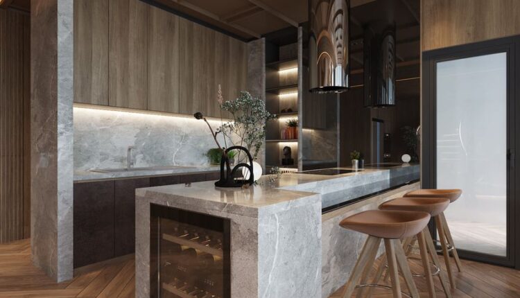 3D Interior Kitchen – Livingroom 232 Scene 3dsmax By Tuan An 4