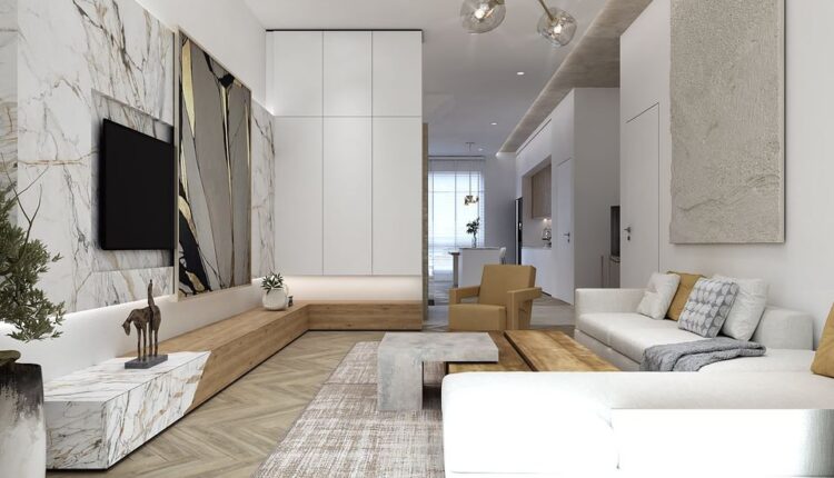 3D Interior Kitchen – Livingroom 234 Scene 3dsmax By Tu Le 1