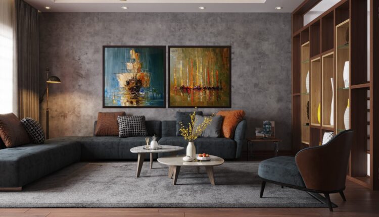 3D Interior Scene File 3dsmax Model Livingroom 527 Free Download 3