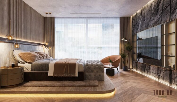 3D Interior Scenes File 3dsmax Model Bedroom 530 by Tuan An 1