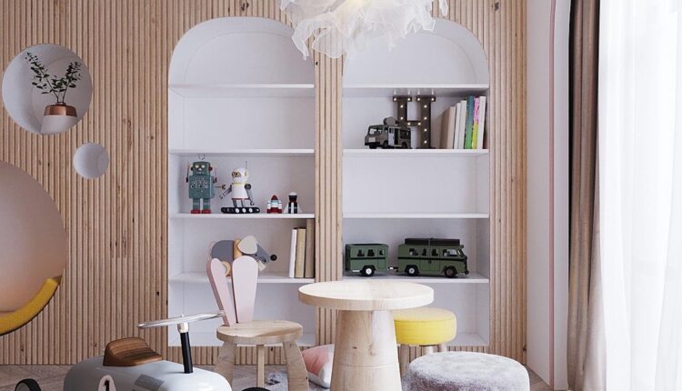3D Model Interior Children Room 37 Free Download By Trang Leo 4