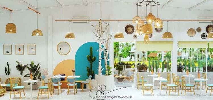3D Model Interior Milk Tea Scenes File 3dsmax by Canh Dao 3