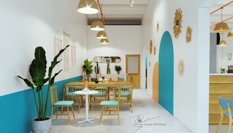 3D Model Interior Milk Tea Scenes File 3dsmax by Canh Dao 5
