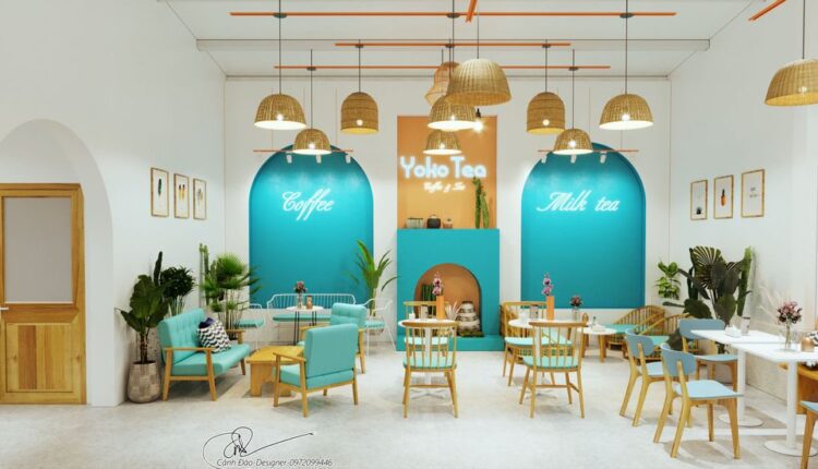 3D Model Interior Milk Tea Scenes File 3dsmax by Canh Dao 6