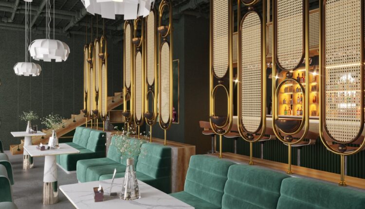 3D Model Interior Restaurant 80 Scenes File 3dsmax By Phuong Ha 6