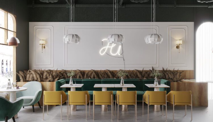3D Model Interior Restaurant 80 Scenes File 3dsmax By Phuong Ha 7