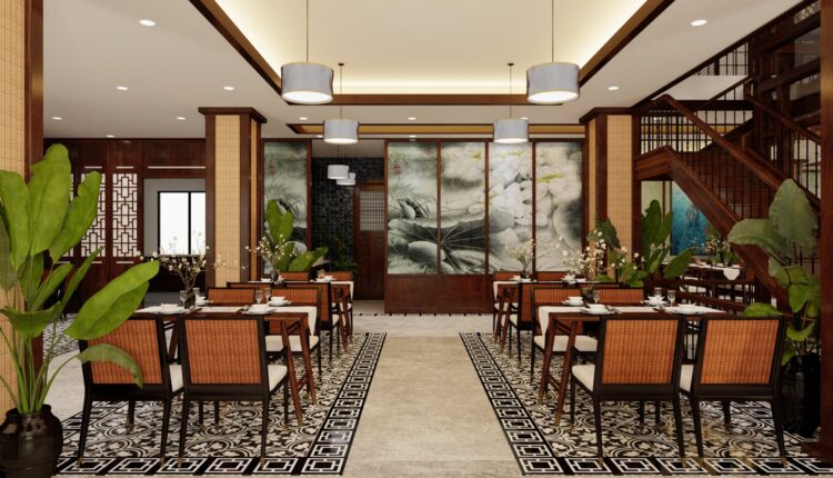 3D Model Interior Restaurant 83 Scenes File 3dsmax By Tu Le 1