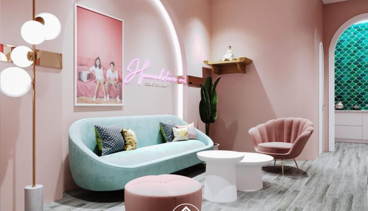 3D Model Interior Shop Cosmetics Scenes File 3dsmax by Chung Nguyen 12