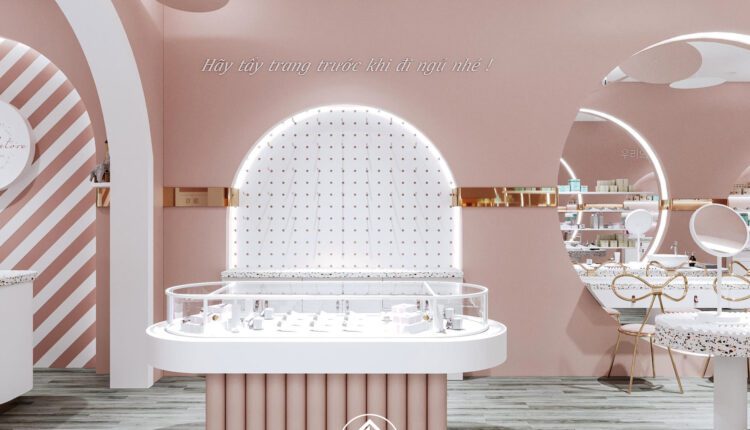3D Model Interior Shop Cosmetics Scenes File 3dsmax by Chung Nguyen 5