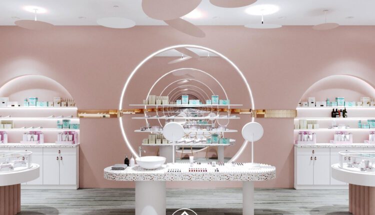 3D Model Interior Shop Cosmetics Scenes File 3dsmax by Chung Nguyen 7