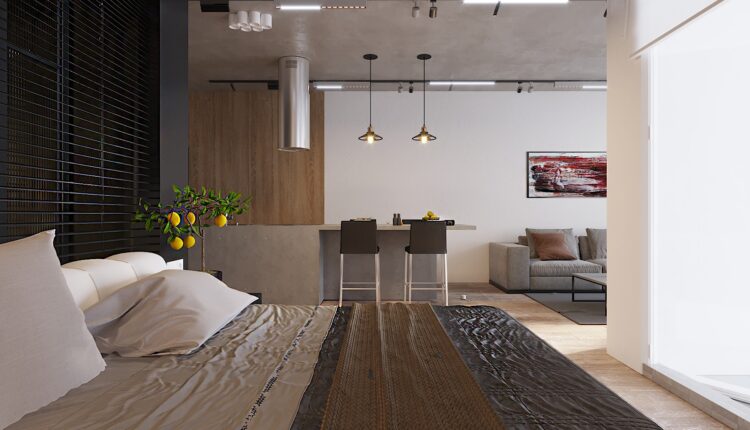 3D Interior Apartment 224 Scene File 3dsmax By Dung Chan 4