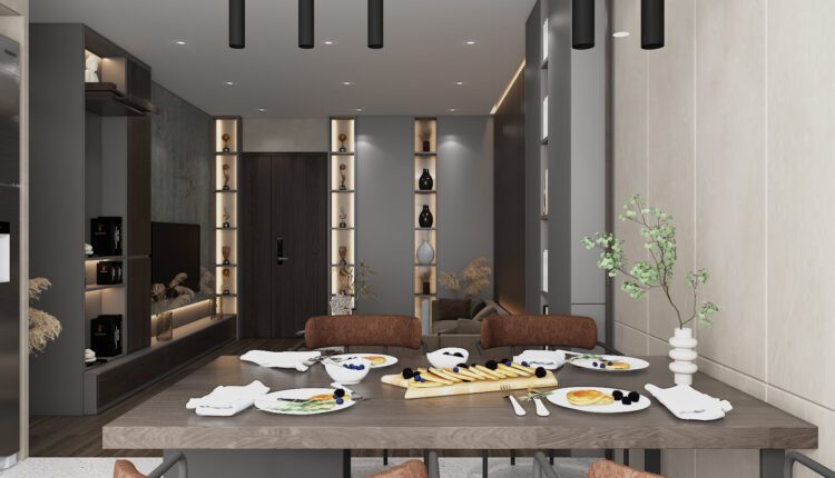 3D Interior Apartment 231 Scene File 3dsmax By Phu Nguyen 3