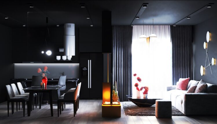 3D Interior Kitchen – Livingroom 238 Scene 3dsmax by Mai Hanh 2