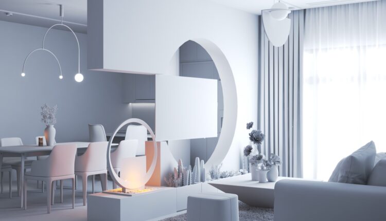 3D Interior Kitchen – Livingroom 238 Scene 3dsmax by Mai Hanh 7