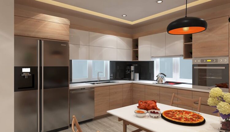 3D Interior Kitchen – Livingroom 250 Scene 3dsmax By Hoang Arc 3